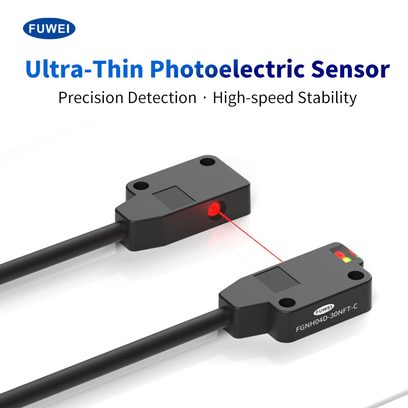 Leading the future, within a hair's breadth -- FGNH04-30NFT-C ultra-thin photoelectric sensors, the ultimate experience of precise perception