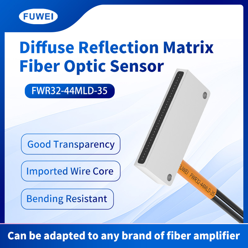 Explore a new realm of industrial inspection: the outstanding performance of FWR32-44MLD-35 Diffuse Matrix Fiber Optic