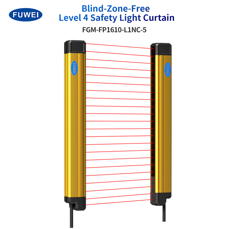 Blind-free four-stage safety light encoder FGM-FP1610-L1NC: Total safety for industrial automation