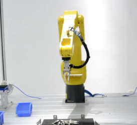 Assembly process of shock absorbers after the innovation of composite robots