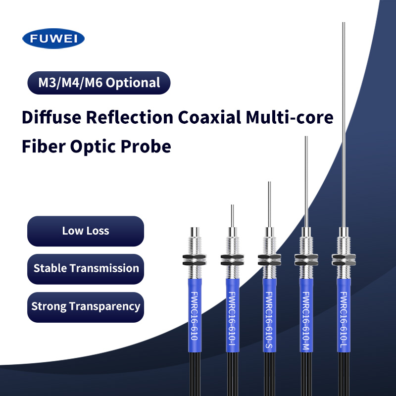 FWRC Coaxial multi-core - diffuse reflection Fiber Optic Sensor