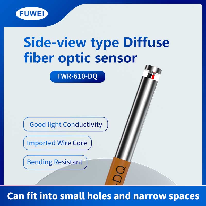 M6 Bending Resistance Diffuse Reflection  Fiber Optical Sensor